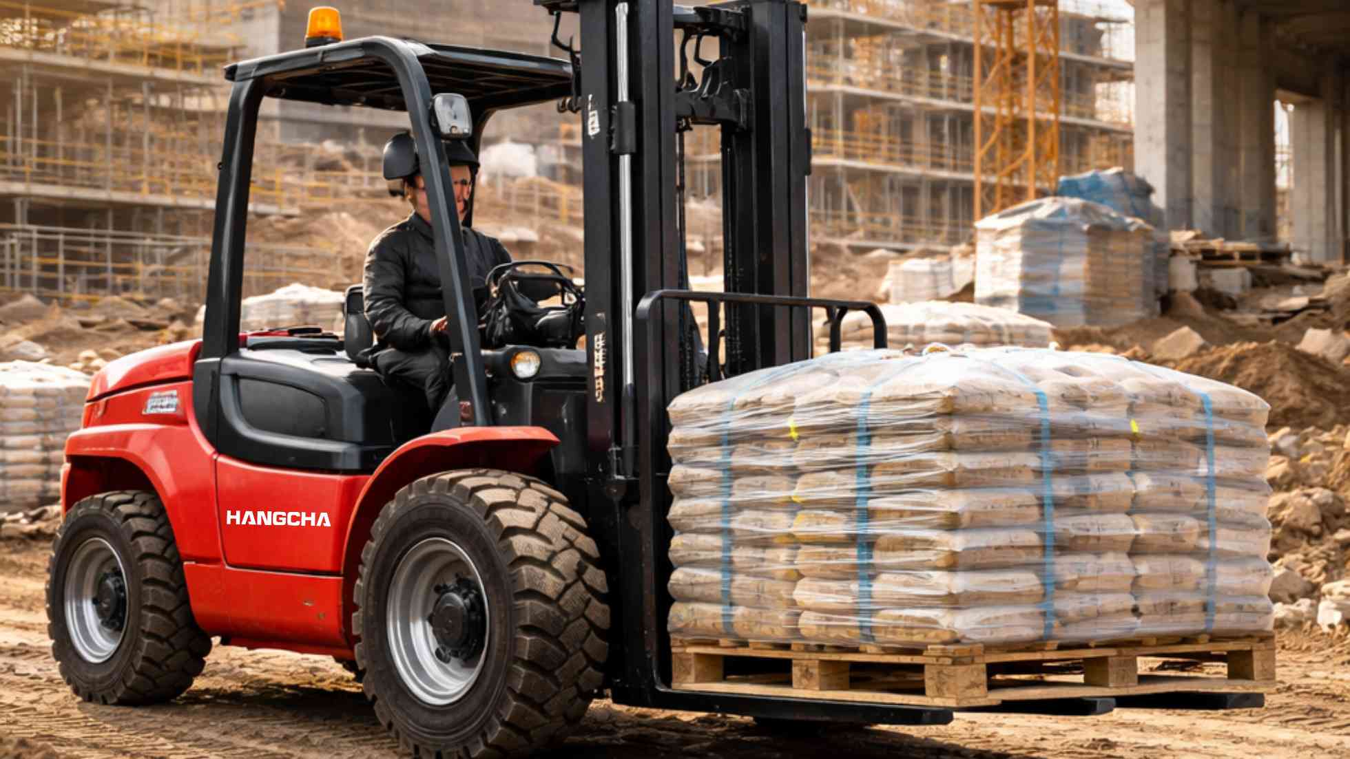 מלגזות דיזל למכירה לאתרי בנייה